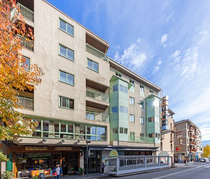 Fachada del Hotel Nice